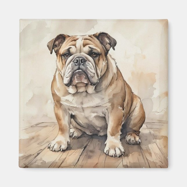 Bulldog Magnet (Framsidan)