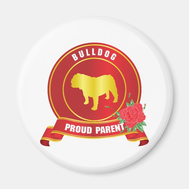 Bulldog Magnet (Framsidan)