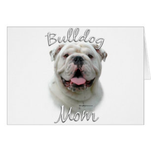 Bulldog Mamma 2 Hälsningskort