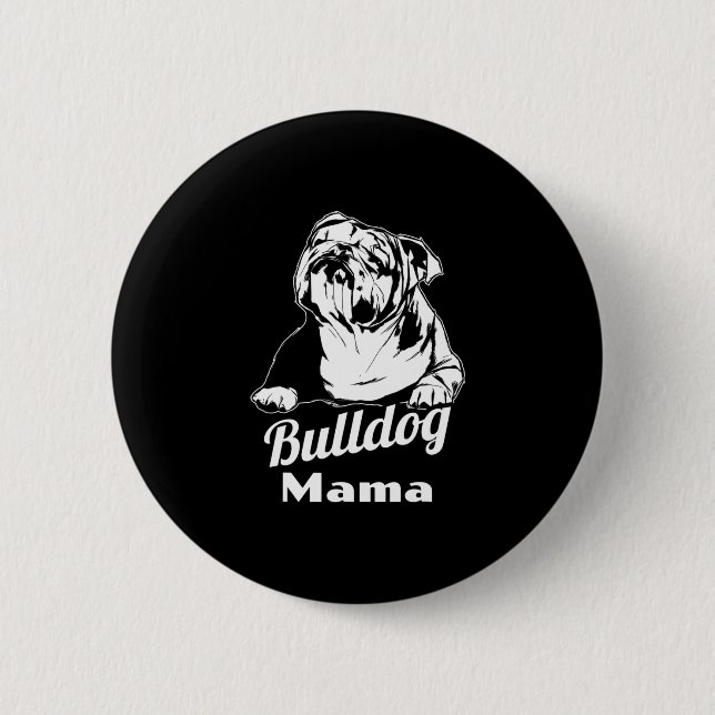 Bulldog Mamma Knapp (Framsida)
