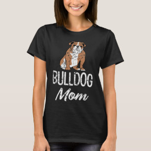 Bulldog Mamma Roligt Talesätt Kvinnor T Shirt
