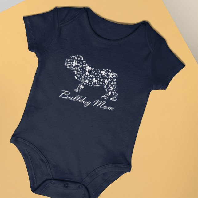 Bulldog Mamma Shirt St patricks day T-Shirt för Ma (Skapare uppladdad)