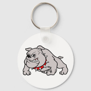 BULLDOG MASCOT NYCKELRING