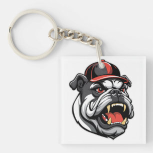 BULLDOG MED BASEBOLLSKÄRMA