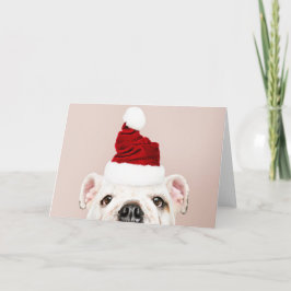 BULLDOG MED ETT JORDAT GREETKORT KORT