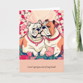 bulldog message happy birthday kort