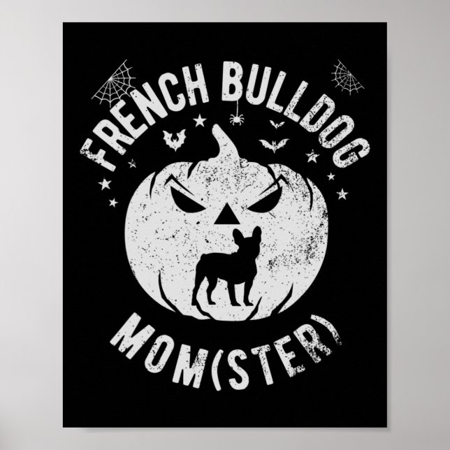 Bulldog Momster - Halloween Poster (Framsidan)