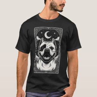 Bulldog Moonlight Tarot T Shirt