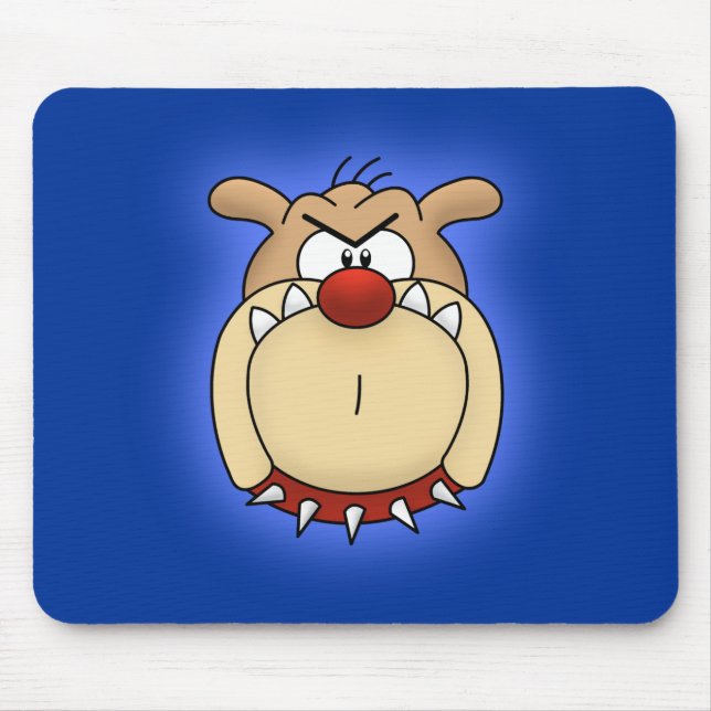 Bulldog Mousepad Musmatta (Framsidan)