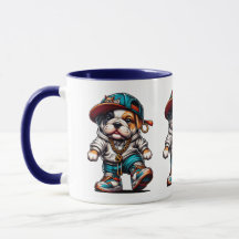 Bulldog Mug i Street Style