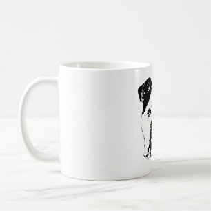 Bulldog Noel Close-Up Kaffemugg