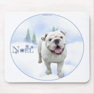 Bulldog Noel Mousepad Musmatta