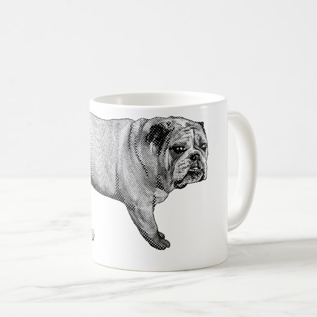 Bulldog Noel Mugg (Framsida höger)