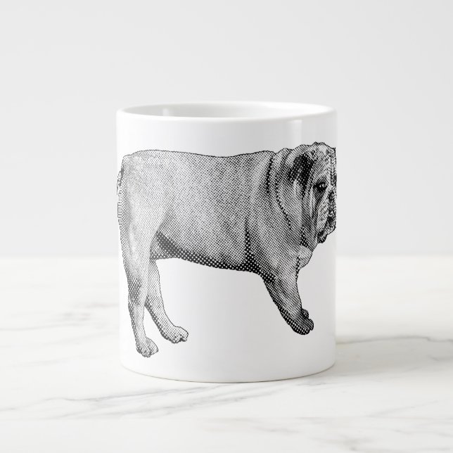 Bulldog Noel Mugg Jumbo Mugg (Framsidan)