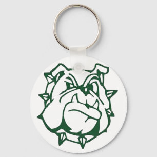Bulldog-nyckelkedja Nyckelring