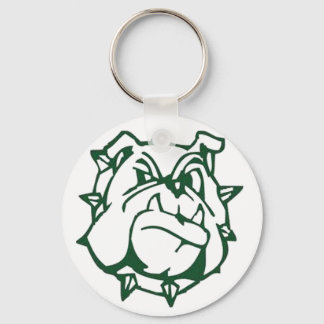 Bulldog-nyckelkedja Nyckelring