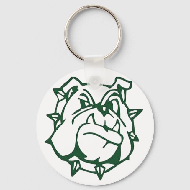 Bulldog-nyckelkedja Nyckelring (Framsida)