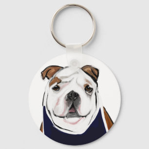 BULLDOG NYCKELRING
