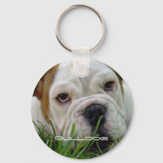 Bulldog nyckelring