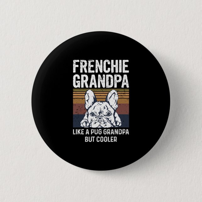 Bulldog-offert för din Frenchie Grandpa Knapp (Framsida)
