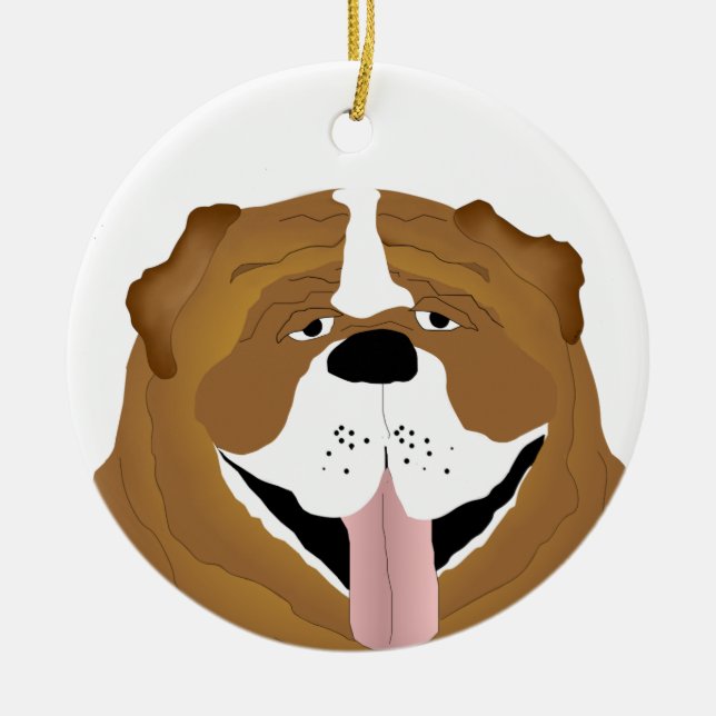 Bulldog Ornament (Framsidan)