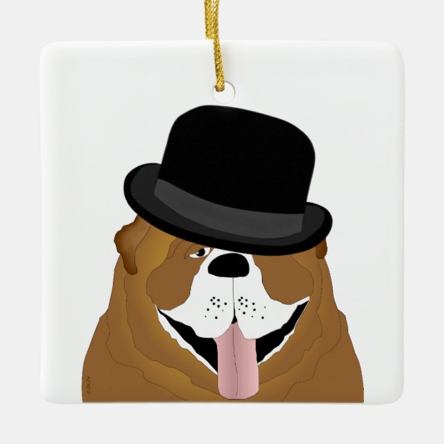 Bulldog Ornament (Framsida)