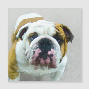 Bulldog Painting - Cute Original Hund Art