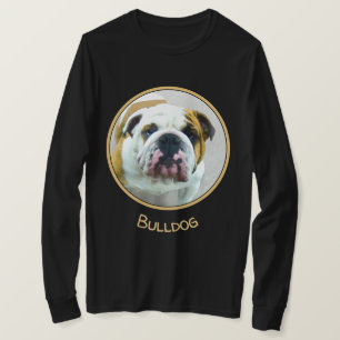 Bulldog Painting - Cute Original Hund Art T Shirt