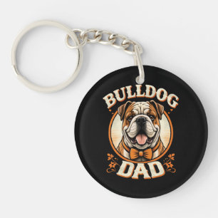 Bulldog Papa – Söt Vintage Bulldog Fars Dag