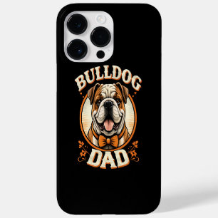 Bulldog Papa – Söt Vintage Bulldog Fars Dag