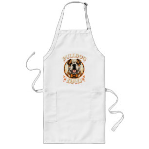 Bulldog Papa – Söt Vintage Bulldog Fars Dag Långt Förkläde