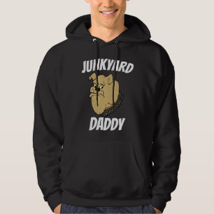 BULLDOG PAPPA HOODIES, JUNKYARD DADDY HOODIE