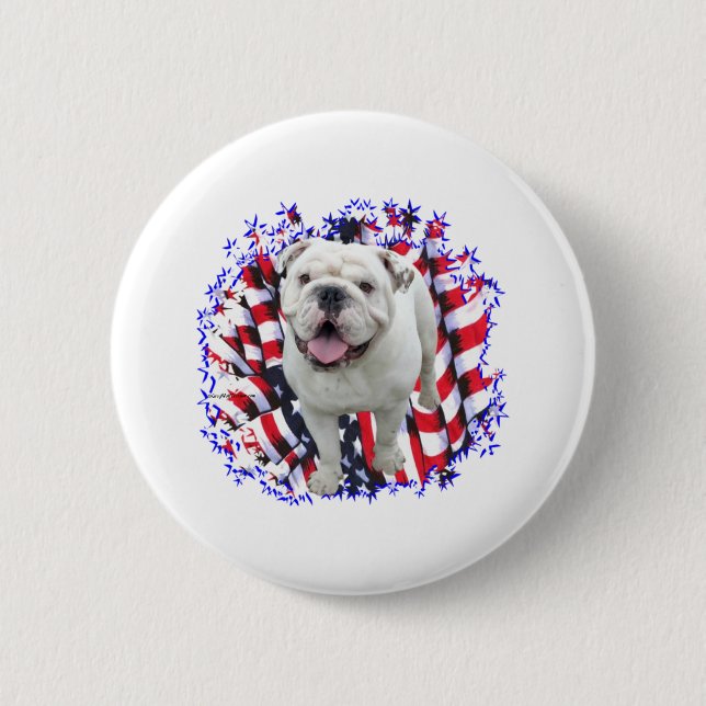 Bulldog Patriot Knapp (Framsida)