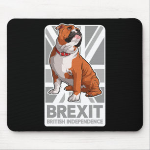 Bulldog Patriotic English Bulldog Union Jack Flagg Musmatta