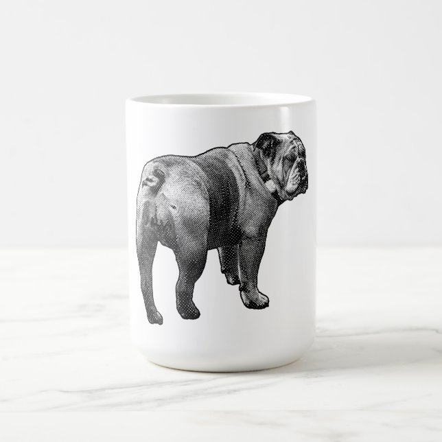 Bulldog Pause, stadig klunk Kaffemugg (Center)