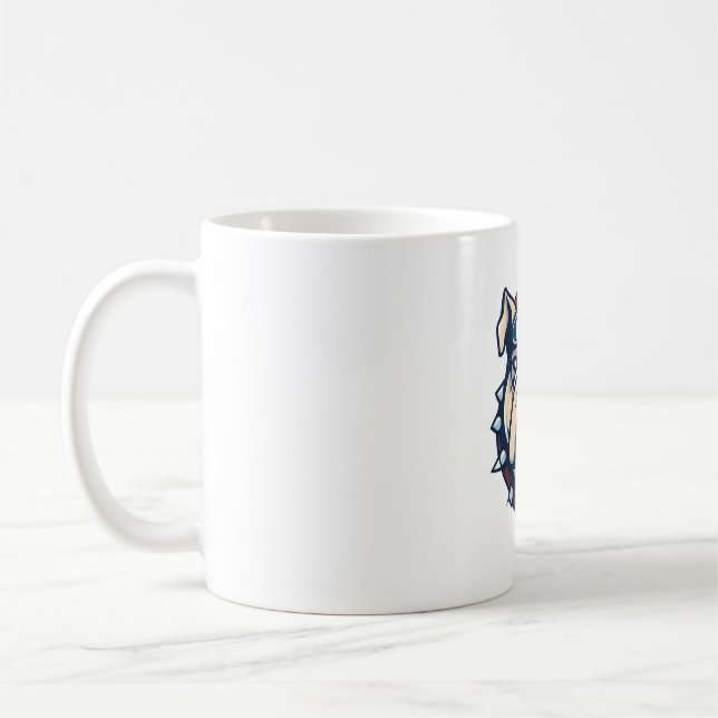 Bulldog-pilot Kaffemugg (Vänster)