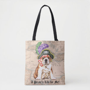 Bulldog Pirat Tygkasse