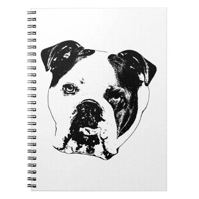 Bulldog Planans Journal Anteckningsbok (Framsidan)