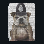 Bulldog Policeman iPad Mini Skydd<br><div class="desc">Djur och natur</div>