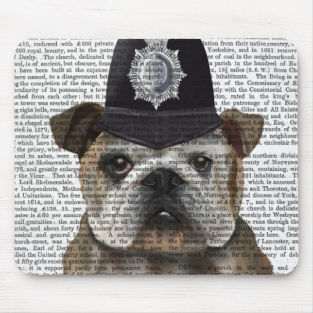 Bulldog Policeman Musmatta (Framsidan)