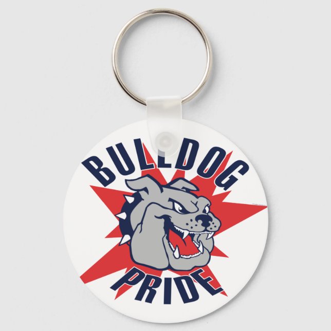 Bulldog-Pride Nyckelring (Framsida)
