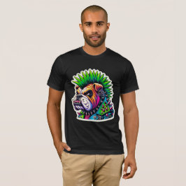 BULLDOG-PUNK ROCKER 7 T SHIRT