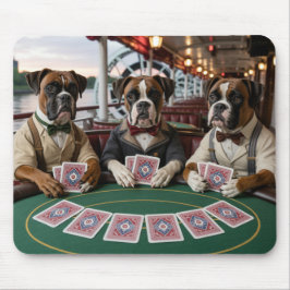Bulldog Riverboat Gambler Mousepad Musmatta