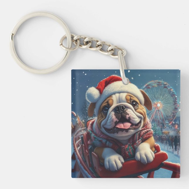 Bulldog Roller Underlägg jul (Framsidan)