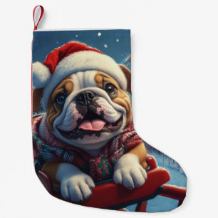 Bulldog Roller Underlägg jul Liten Julstrumpa