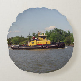 Bulldog runda kuddar