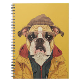 Bulldog Spiral fotopatbok Anteckningsbok
