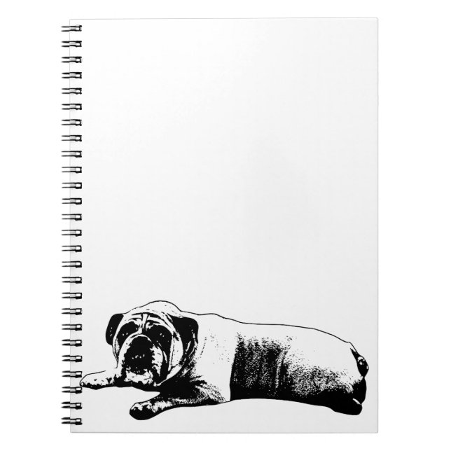 Bulldog Steady Notes Anteckningsbok (Framsidan)