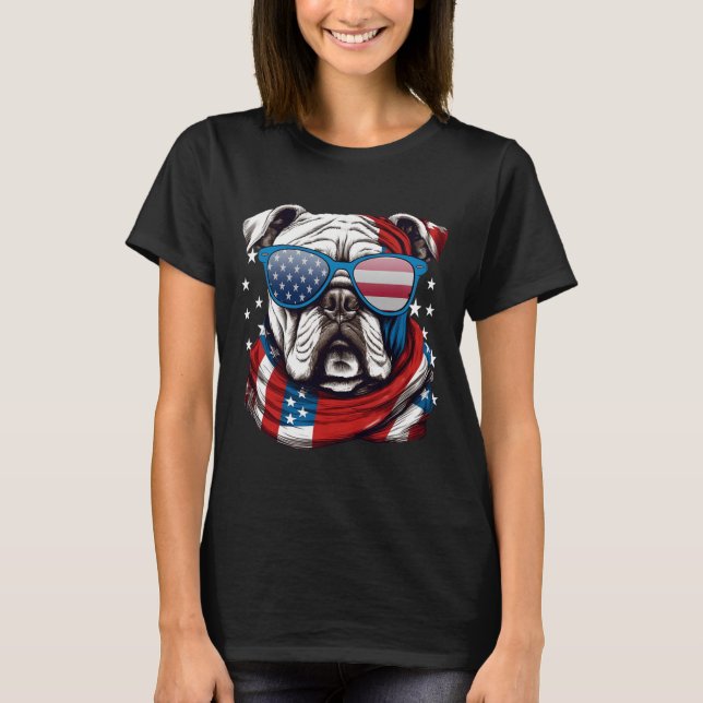 Bulldog T Shirt (Framsida)