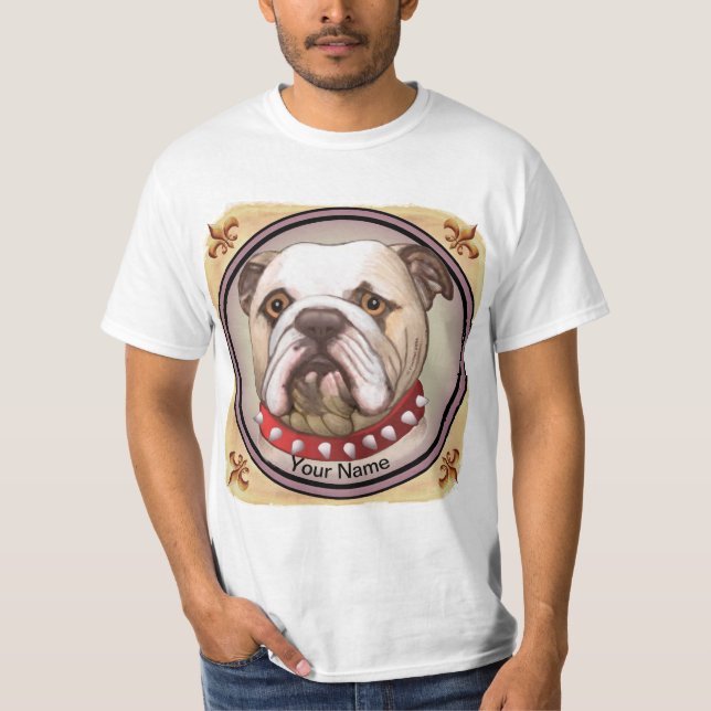 Bulldog T Shirt (Framsida)